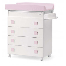 Bañera Mueble Ecoline Blanco Mate Rosa Bebe de Trama